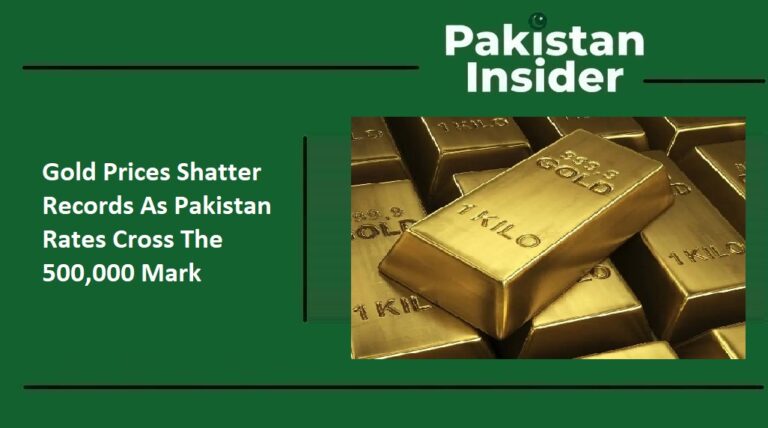 Gold Prices Shatter Records As Pakistan Rates Cross The 500,000 Mark