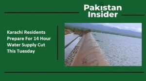 Karachi Residents Prepare For 14 Hour Water Supply Cut This Tuesday