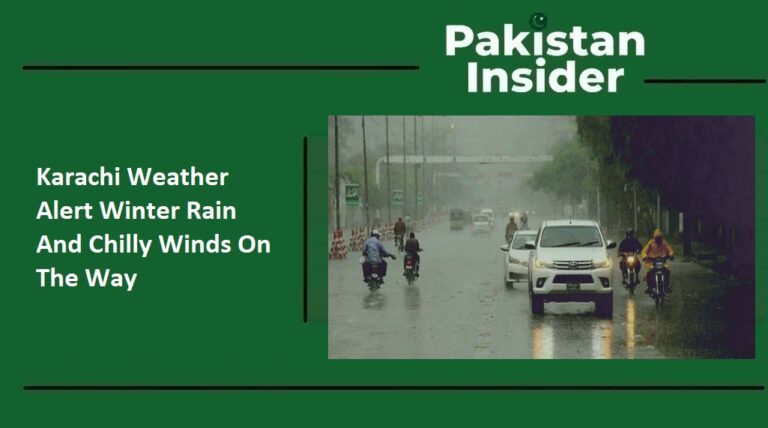 Karachi Weather Alert: Winter Rain And Chilly Winds On The Way
