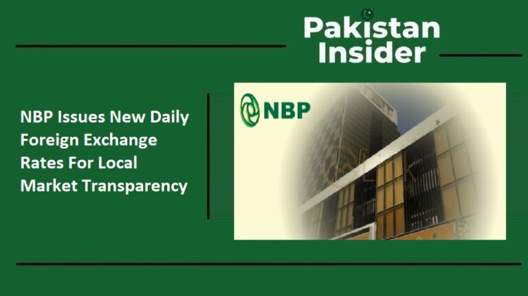 NBP Issues New Daily Foreign Exchange Rates For Local Market Transparency