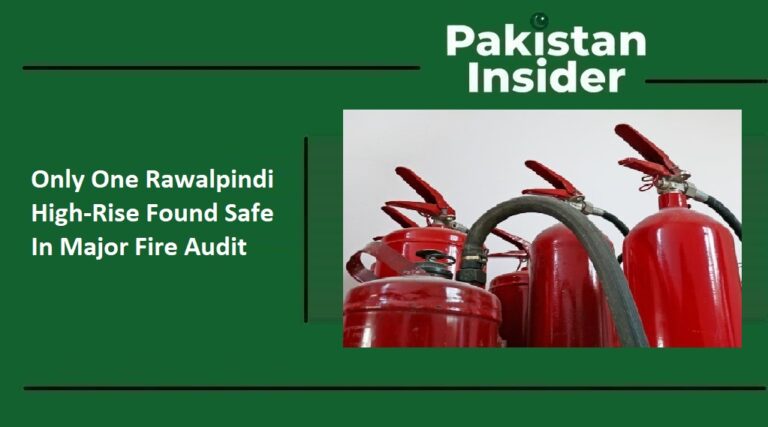 Only One Rawalpindi High-Rise Found Safe In Major Fire Audit