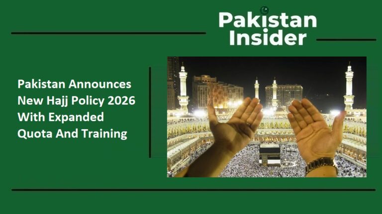 Pakistan Announces New Hajj Policy 2026 With Expanded Quota And Training