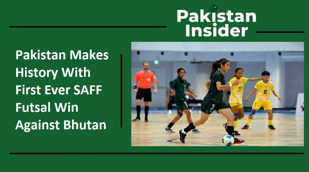 Pakistan Makes History With First Ever SAFF Futsal Win Against Bhutan